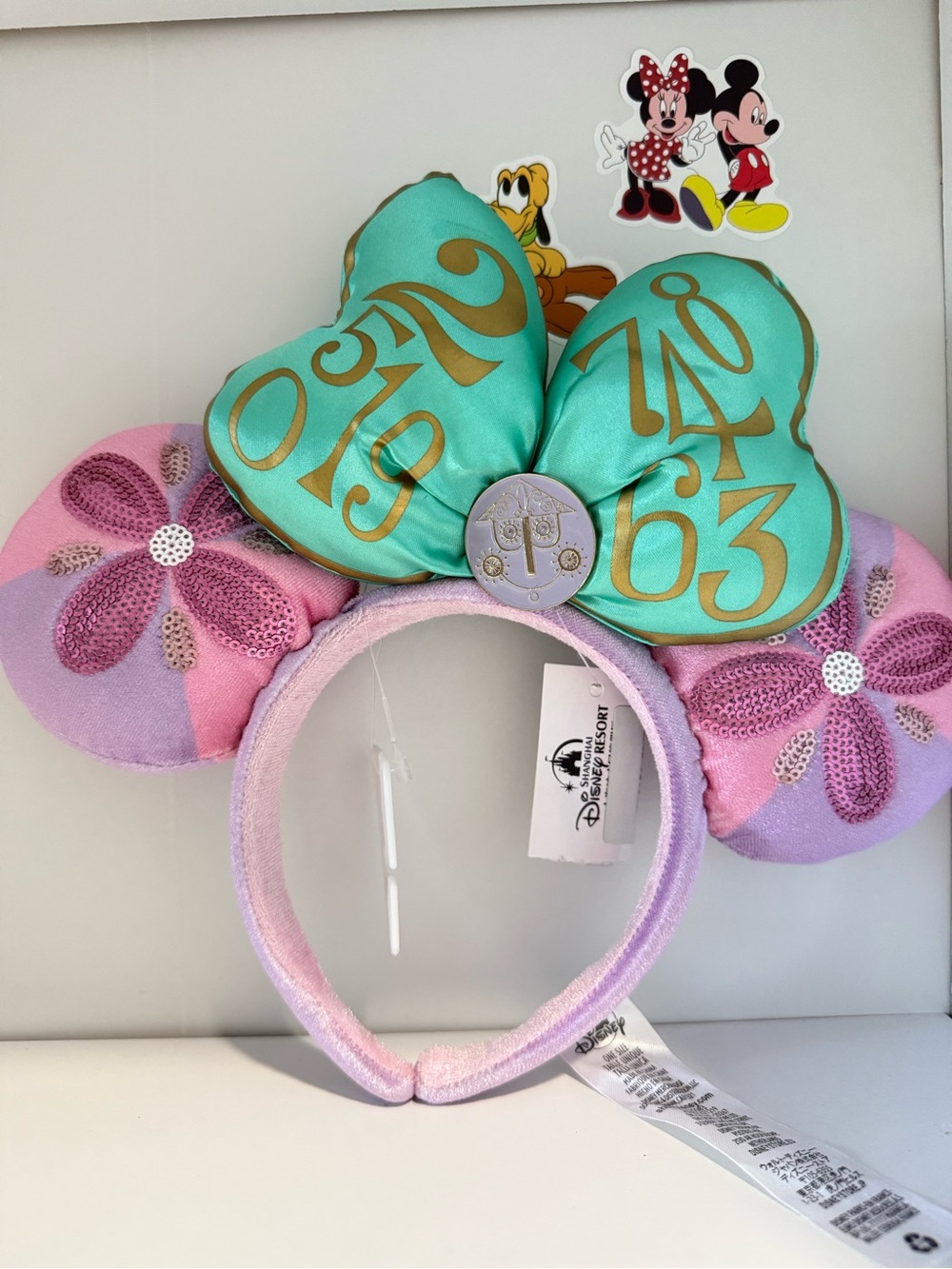 Disney It’s A Small World Clock Minnie Ear Headband